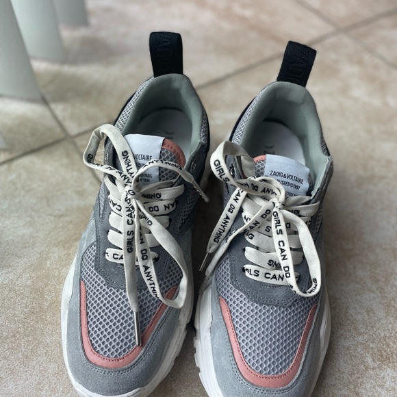 Zadig & Voltaire Women’s Platform Sneakers - Picture 12 of 12